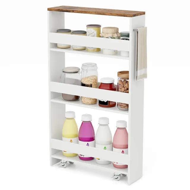 giantex nischenregal 13 cm breit auf