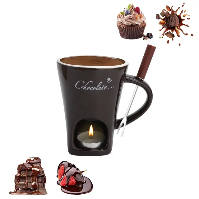 gzrxious schokofondue tasse keramik