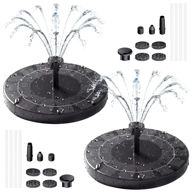 AISITIN Solar Springbrunnen Set