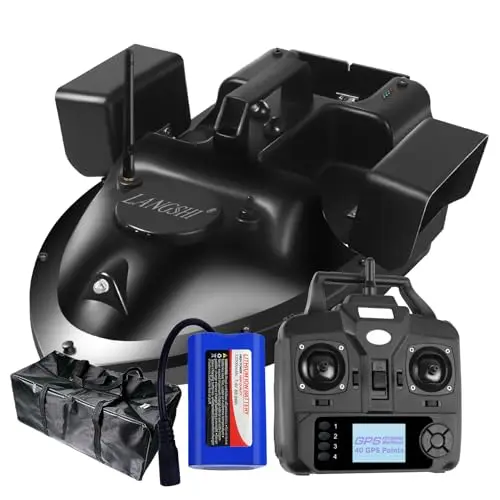 LANGSHI RC Angelköder Boot mit GPS