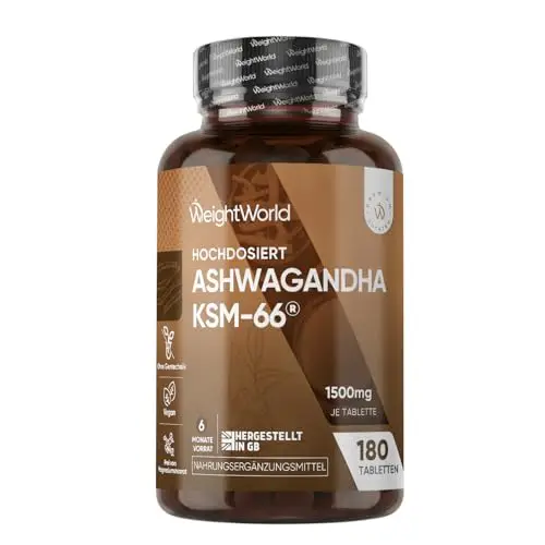 WeightWorld Ashwagandha KSM-66 1500mg