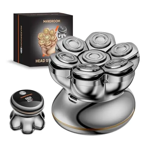 MAXGROOM 7D PRO Glatzenrasierer