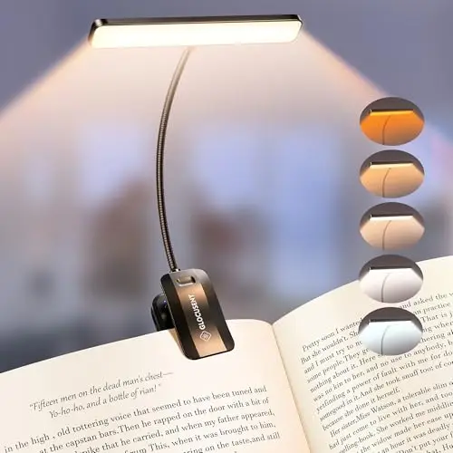 glocusent leselampe buch klemme 26 leds