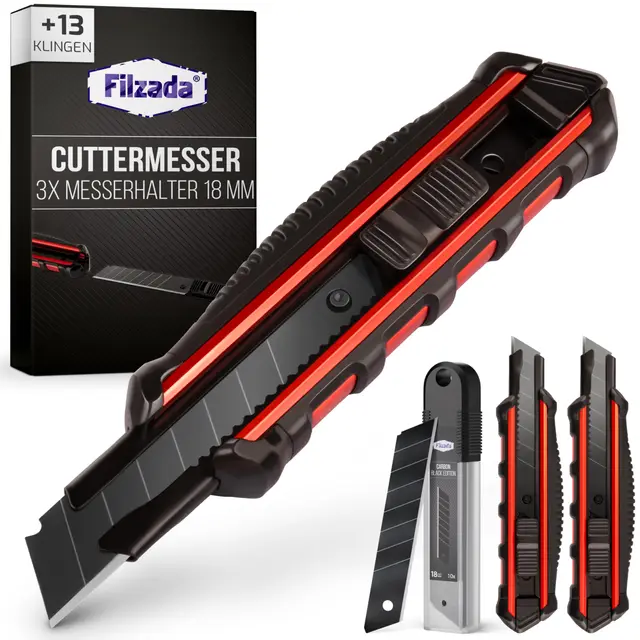 filzada cuttermesser 18mm 3er set