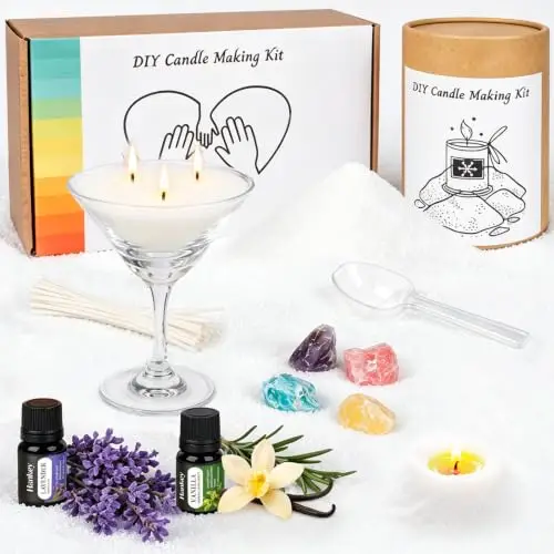 kiytarboo diy kerzenset 450g sojawachs