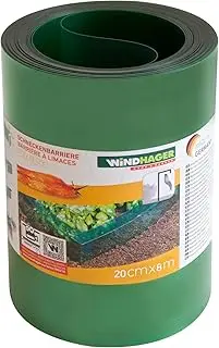 windhager schneckenbarriere pet 8m grün