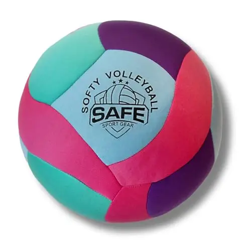 Safe Sport Gear - Softy Volleyball - Superweicher - Perfekter für Kinder und Erwachsene – Indoor- und Outdoor-Spiel – Realistisches Gefühl und Sprung