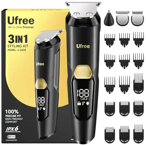Ufree AMU-2228-Q311 3-in-1 Bartschneider Set
