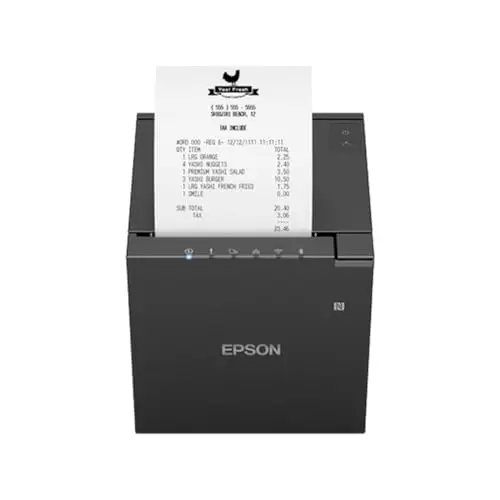 Epson TM-m30III 152A0 Wi-Fi+ Bluetooth Model Black UK POS-Drucker