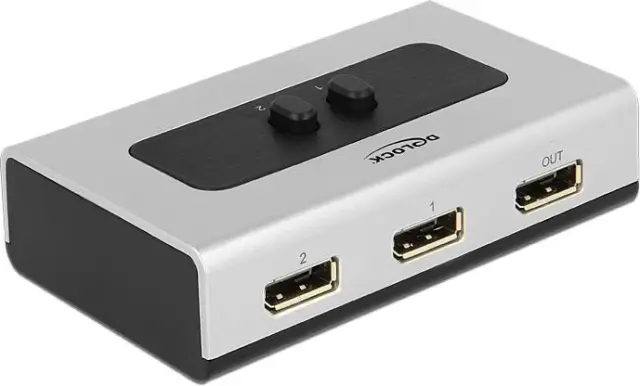 DeLOCK DisplayPort Switch 2-fach