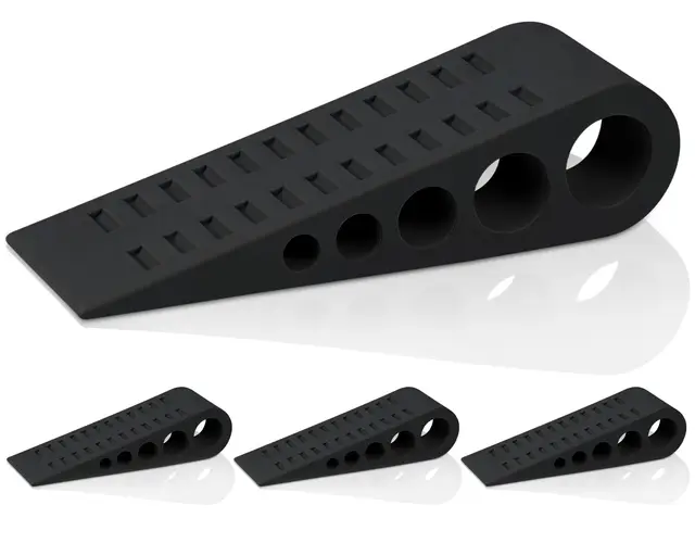 optish türstopper keil gummi 4er set