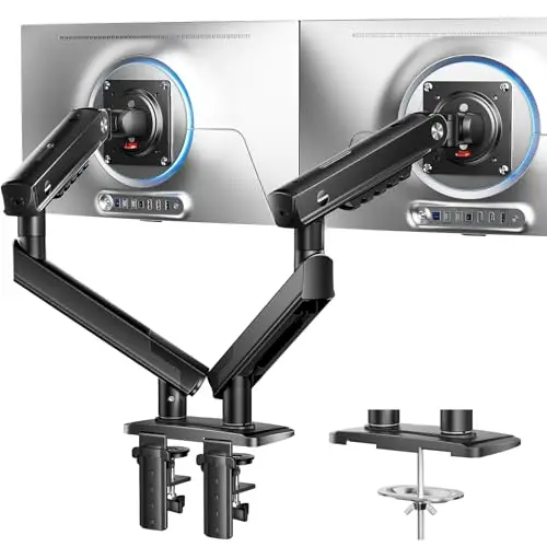 HUANUO MonitorHalterung 2 Monitore 13-32 Zoll Gasdruckarm