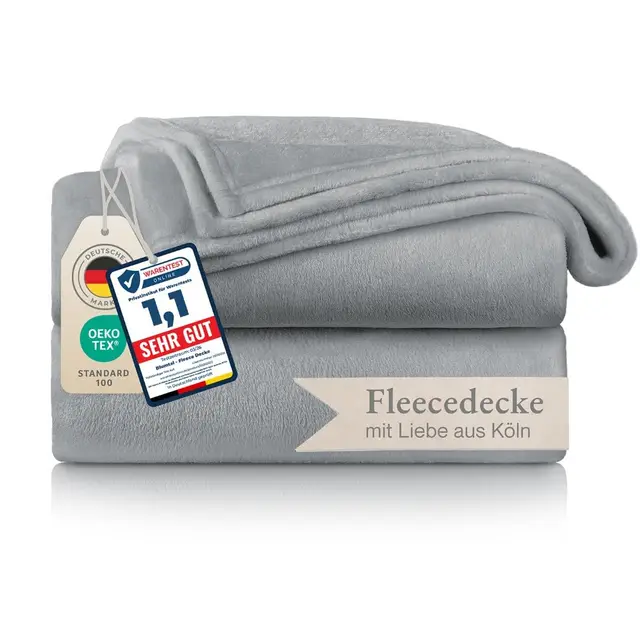 blumtal kuscheldecke flauschig 150x200