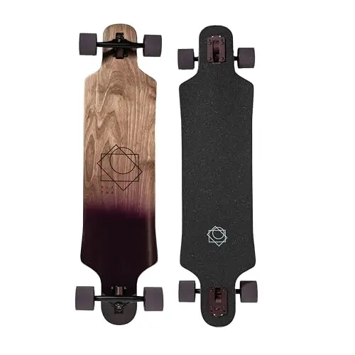 TITUS Longboard – Komplettboard – Longboard Erwachsene, Jugendliche & Kinder, für Einsteiger & Fortgeschrittene
