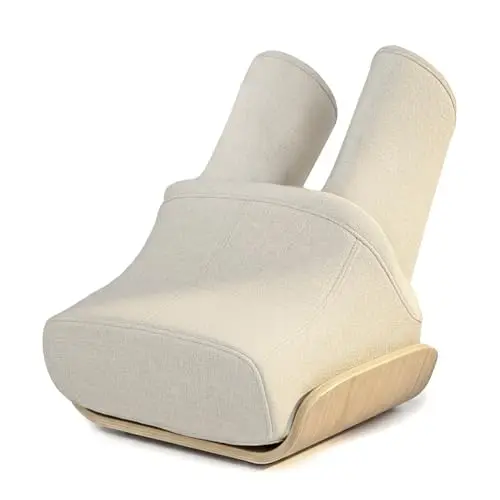 HealthRelife Fußmassagegerät [2026], Shiatsu Elektrisch mit Wärme & Fernbedienung, Exklusive Schienbein Airbag-Massage, 6 Programme, Lindert müde Füße, Geschenk für Eltern & Freunde