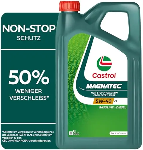 castrol magnatec 5w-40 motoröl 5l