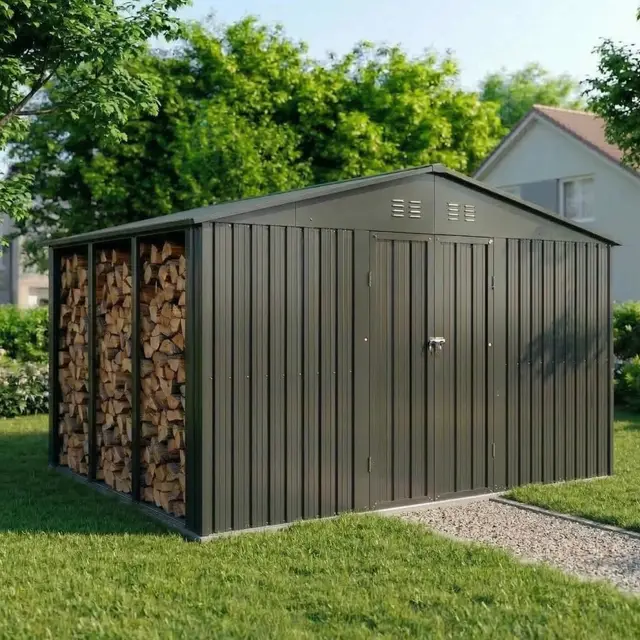 Albatros 4XL Metall-Gartenhaus