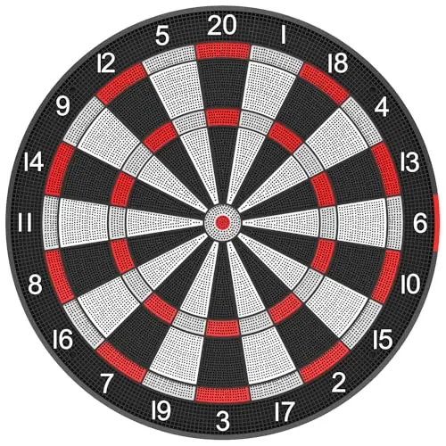 Kings Dart Smart-Dartboard | Dartworld A1 | Bluetooth 4.0 | App inkl. Innovative Features | Befestigung mit Easy-Fit Halterung oder Aufhängelöcher | Inkl. 6 Softdarts und Ersatzspitzen