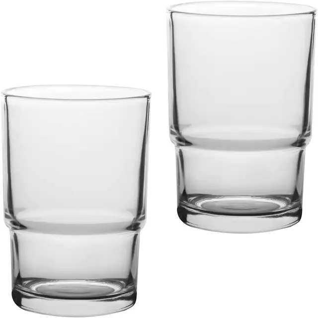generisch zahnbürstenhalter glas set 2