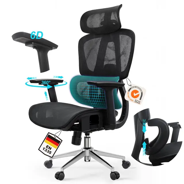 loonda bürostuhl ergonomisch