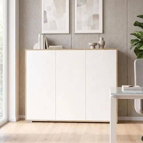 innofurn highboard elena m2 eiche