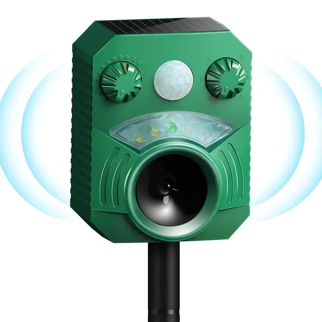 TFORT Solar Ultraschall Tiervertreiber