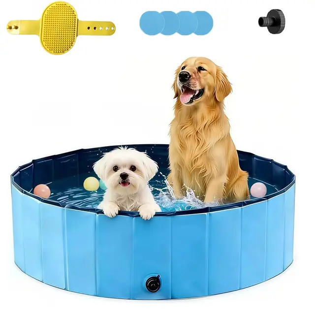 Hualinshengyu Hundepool Faltbar 120x30 cm