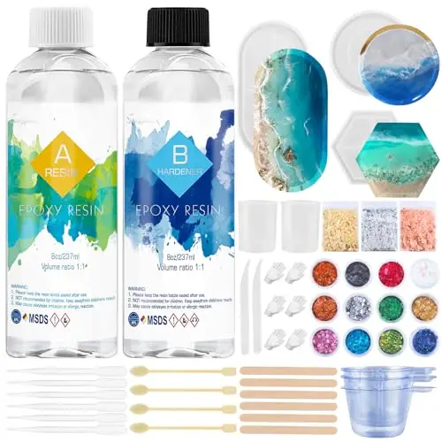 suzzam epoxidharz set anfänger 474ml
