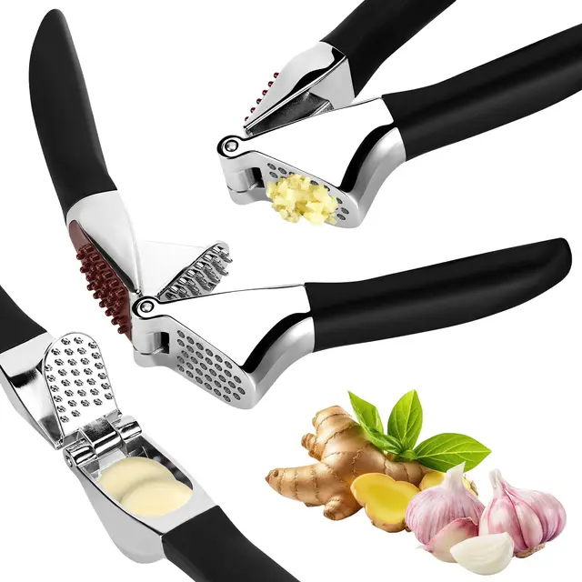 zippicks knoblauchpresse edelstahl