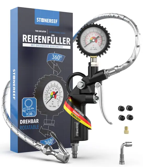 stone reef reifenfüller manometer