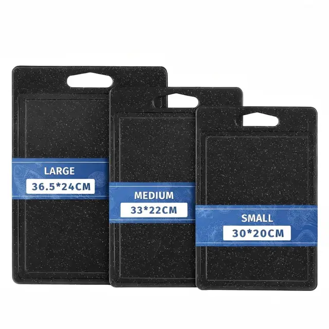 difuli schneidebrett set 3-teilig