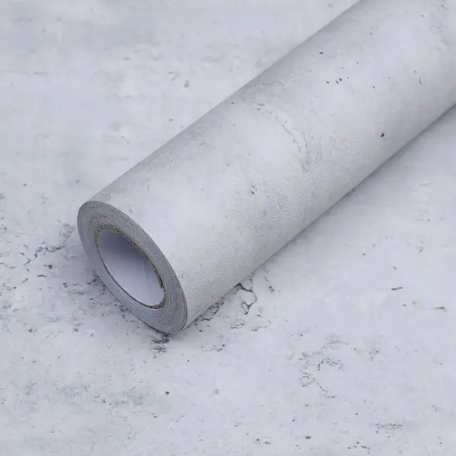 Extra Breite Dicke Hellgrau Tapete Selbstklebend Betonoptik Grau Selbstklebende Tapeten Badezimmer Abnehmbar Effekt Klebetapete Beton Wand Vinyl Graue Wasserdicht Möbelaufkleber 60CM×10M