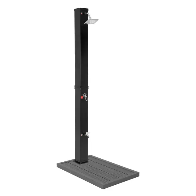 ml design solardusche 40l 217cm eckig