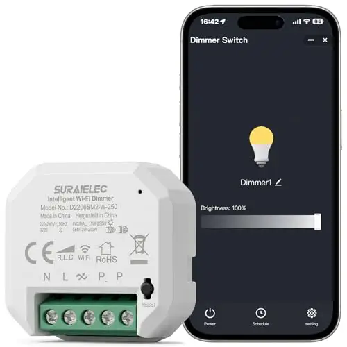 suraielec wlan smart dimmer