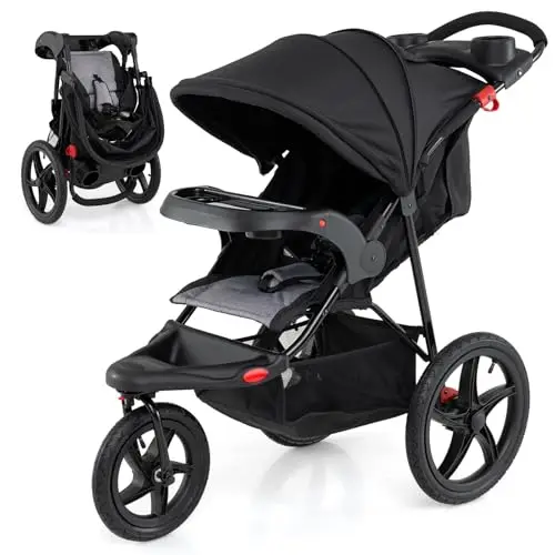 LIFEZEAL Klappbarer Kinderwagen