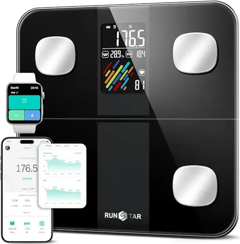 runstar fg2019 körperfettwaage digital