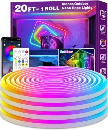 letianpai 6m neon led strip