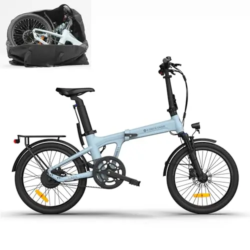 ADO E-Bike Air20Pro, Electric Bikes,klapprad e-Bike,Riemenantrieb,Pedelec 20 Zoll, 2 Gang, ADO Smart APP,BAFANG Bürstenloser Motor,2,4-Zoll-IPS-Display,ebike Damen/Herren