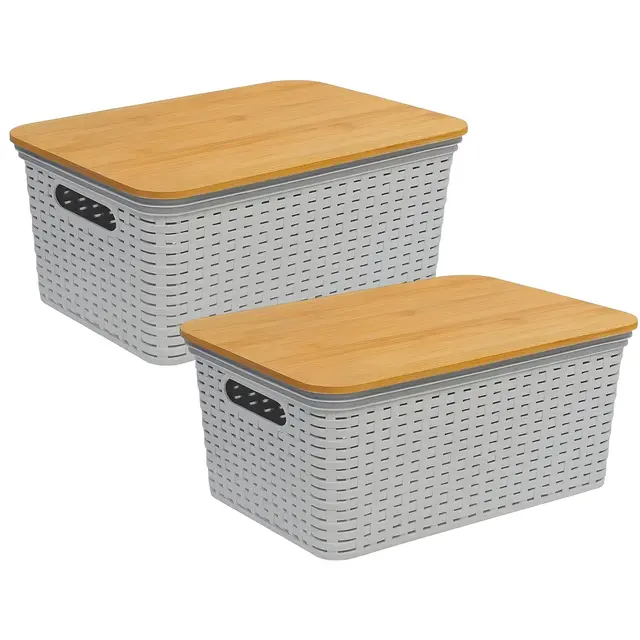hrb aufbewahrungsbox bambusdeckel 38,5