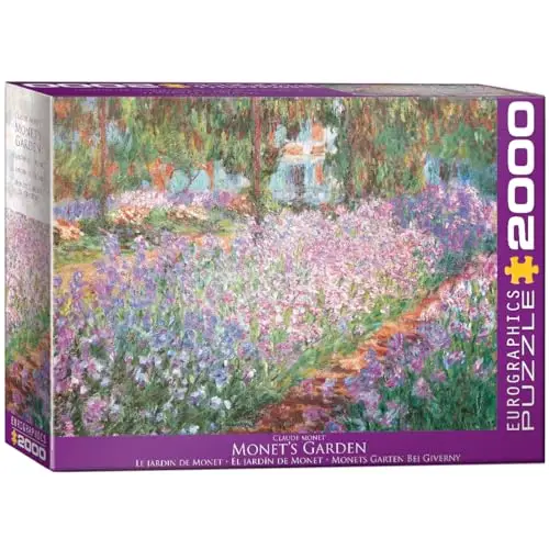 Eurographics 2000 Teile - Monets Garten, Monet