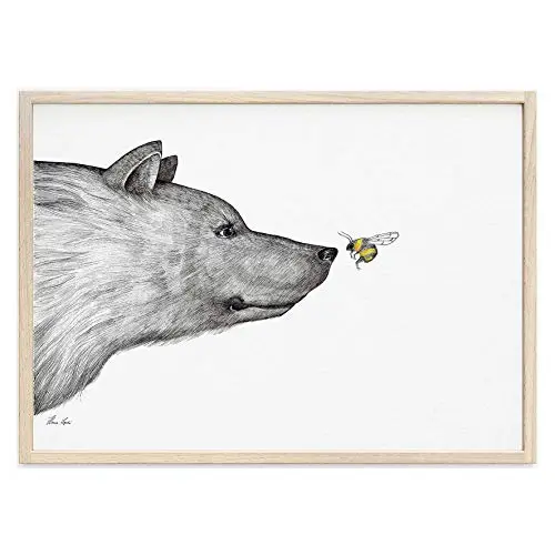 Ligarti Tiermanufaktur - Kunstdruck querformat - Wandbild mit Tiermotiv
