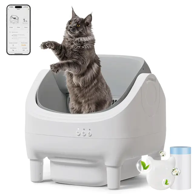 jummico selbstreiniger katzenklo xxl