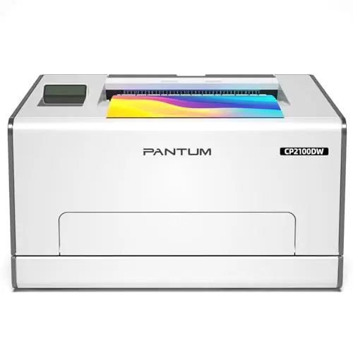 PANTUM CP2100DW Farblaserdrucker, Drucker WLAN, LAN, USB, Automatischer Duplexdruck, 20ppm,EIN-Funktions-Drucker