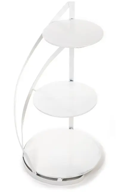 howhomely etagere 3 etagen weiß 60 cm