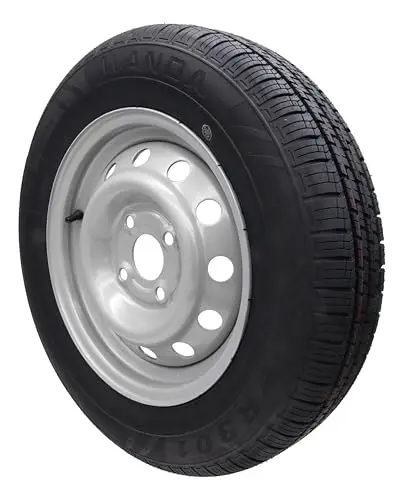parts4u 145/80R13 Anhänger Komplettrad