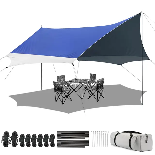 forceatt tarp camping wasserdicht