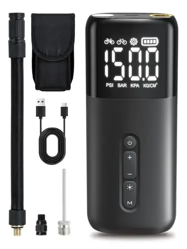 GPUTEK HT10 Elektrische Fahrradpumpe