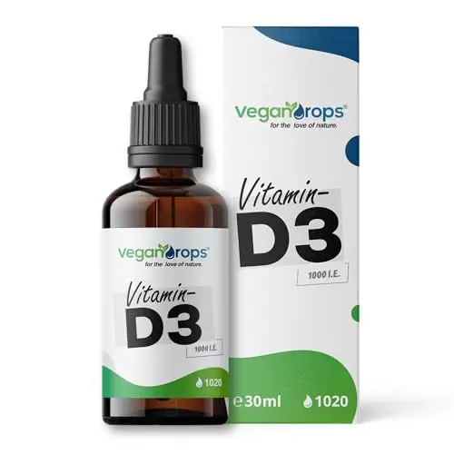 vegan drops Vitamin D3 Tropfen