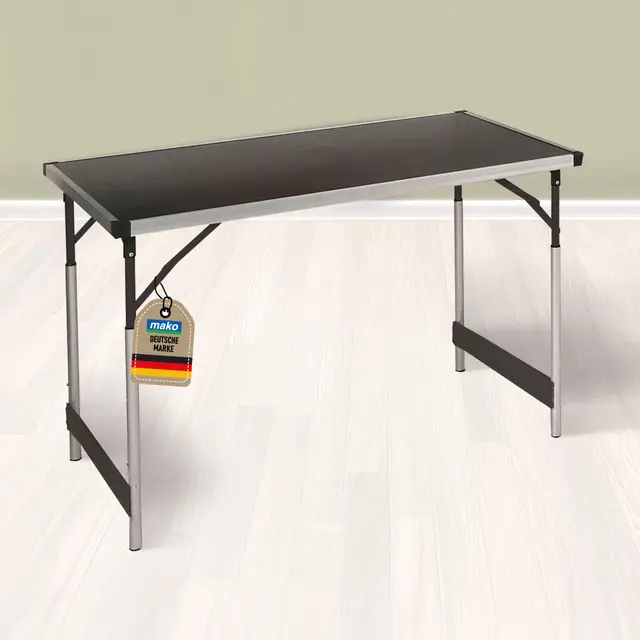 mako profi klapptisch 60x100x90 cm