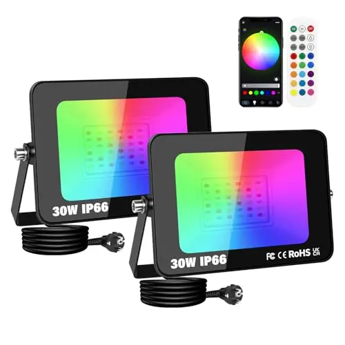 skyworld 30w rgb led fluter
